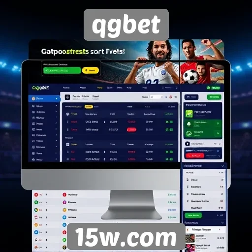 Interface e usabilidade do site de apostas qgbet